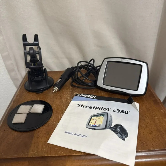 Garmin StreetPilot c330 GPS Navigator 3.5-Inch touchscreen bundle TESTED WORKS - Picture 8 of 8